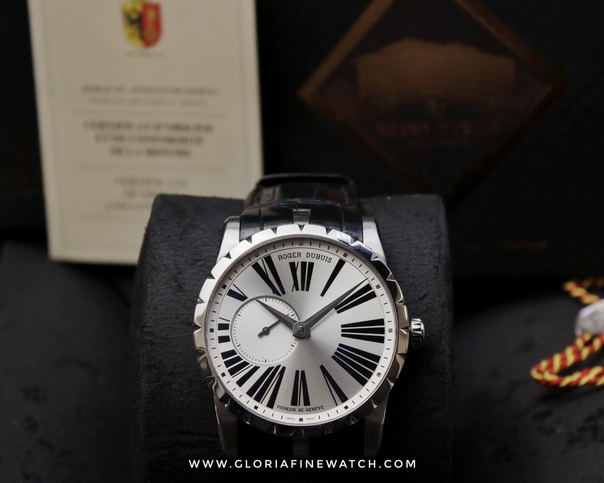Excalibur 42 Silver Roman Stainless Steel